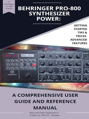 cover image of Behringer PRO-800 Synthesizer Power